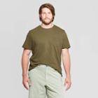 Men's Big & Tall Slub Pocket T-shirt - Goodfellow & Co Late Night Green