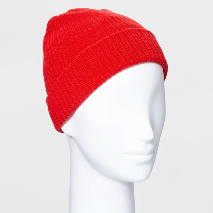 Women's Knit Beanie - Wild Fable Red