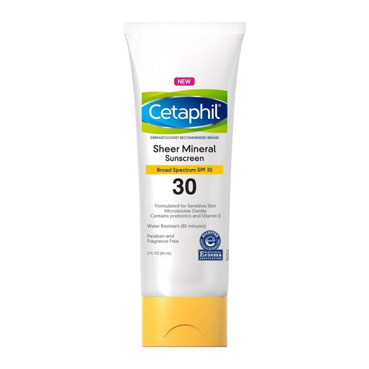 Cetaphil Sheer Mineral Sunscreens - Spf