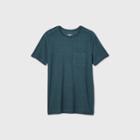 Men's Standard Fit Short Sleeve Crew Neck T-shirt - Goodfellow & Co Green