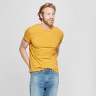Men's Slim Fit Short Sleeve Crew T-shirt - Goodfellow & Co Pharaoh Gold