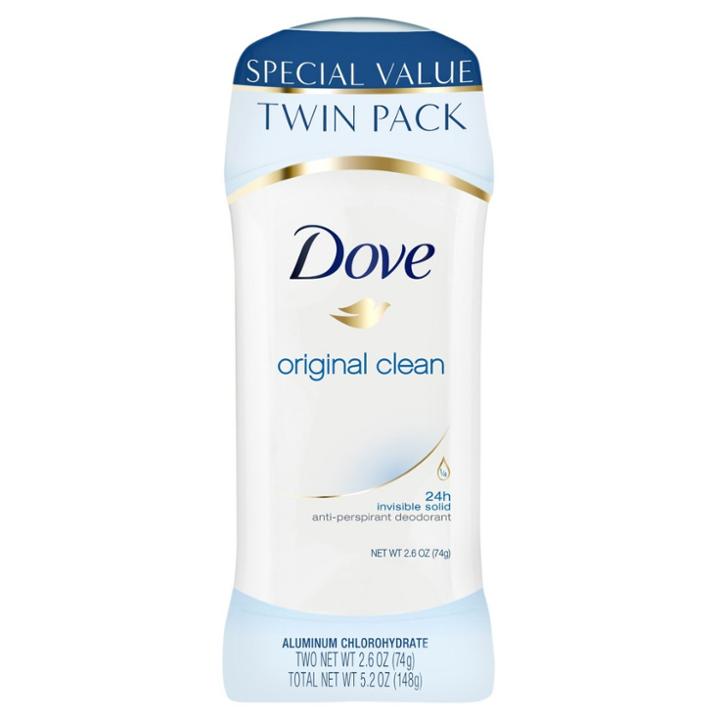 Dove Original Clean Antiperspirant Deodorant