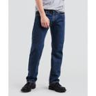 Levi's Men's 505 Straight Regular Jeans - Dark Stonewash