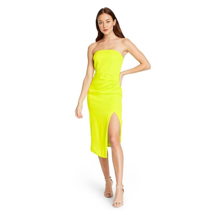 Women's Strapless Side-slit Dress - Cushnie For Target