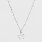 Target Sterling Silver Dog Paw Necklace -