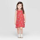 Toddler Girls' 4th Of July A Line Dress - Cat & Jack Red