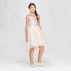 Plus Size Girls' Hi-lo A Line Dress - Cat & Jack Light Pink