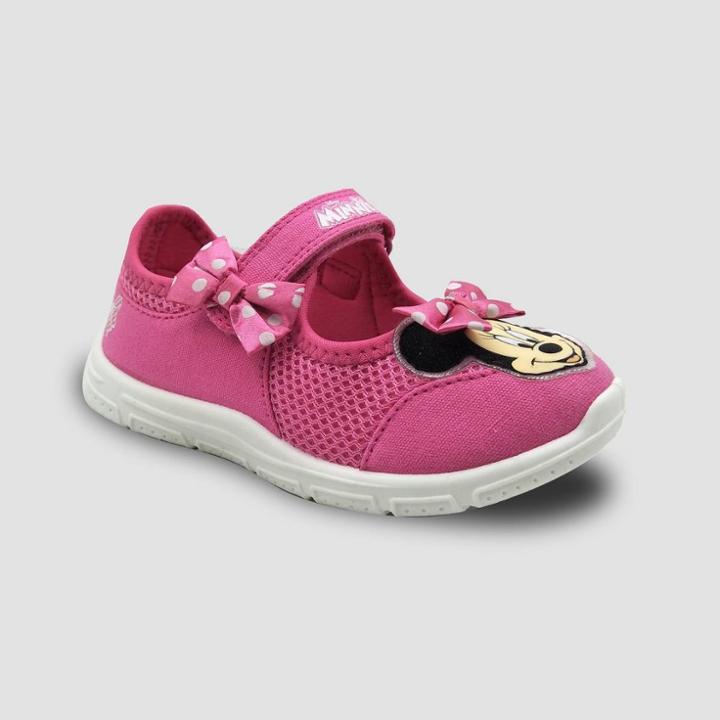 Toddler Girls' Disney Minnie Mouse Mary Jane Sneakers - Pink