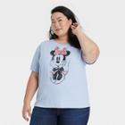 Women's Minnie Mouse Plus Size Short Sleeve Graphic T-shirt -