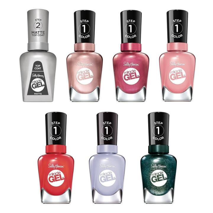 Sally Hansen Miracle Gel Nail Color Galaxy Set - 0.5 Fl Oz