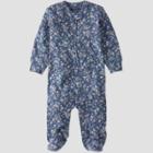 Baby Floral Print Sleep N' Play - Little Planet By Carter's Blue Newborn