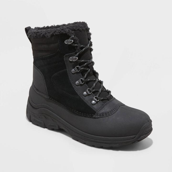 Men's Blaise Waterproof Winter Boots - All In Motion Black