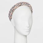 Braided Striped Headband - Universal Thread Blue