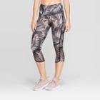 Women's Everyday High-waisted Tropical Print Capri Leggings 20 - C9 Champion Gray