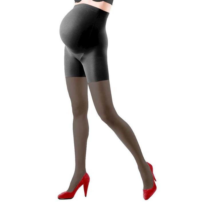 Assets By Spanx Women's Maternity Perfect Pantyhose - Black