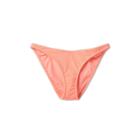 Junior's Sustainably Made Ribbed V Front Cheeky Bikini Bottom - Xhilaration Coral