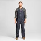 Dickies Men's Big & Tall Rigid Denim Bib Overall- Indigo Rigid
