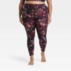 Women's Plus Size Contour Power Waist High-rise Leggings 26 - All In Motion Assorted Purple