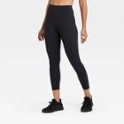 Women's Sleek High-rise Run 7/8 Leggings 25 - All In Motion Black S, Women's,