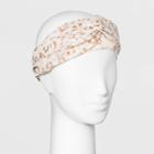 Women's Twist Front Headband - A New Day One Size, Ivory