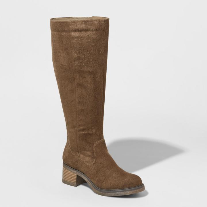 Women's Charlene Stitch Detail Fashion Boots - Universal Thread Green