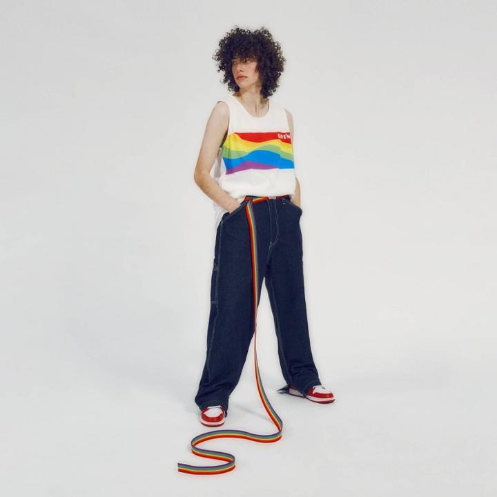 Levi's Pride Relaxed Graphic Tank Top - White