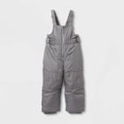 Toddler Snow Bib - Cat & Jack Gray