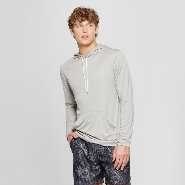 Trunks Surf & Swim Co. Men's Trunks Surf & Swim Co Swim Hoodie Swim Shorts - Frost Grey