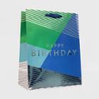 Spritz Large Happy Birthday Cub Bag Green/blue -