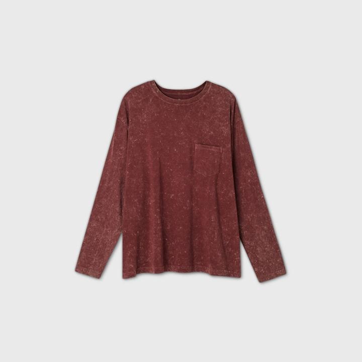 Men's Big & Tall Long Sleeve T-shirt - Original Use Red