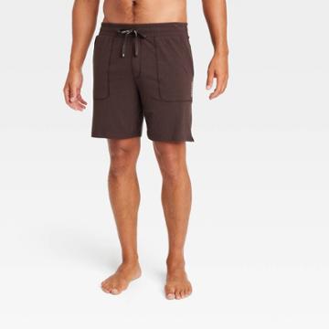 Pair Of Thieves Men's Super Soft Lounge Pajama Shorts - Brown