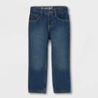Toddler Boys' Straight Fit Jeans - Cat & Jack Medium Blue