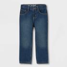 Toddler Boys' Straight Fit Jeans - Cat & Jack Medium Blue