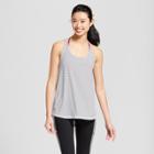 Women's Pinstripe Strappy Back Tank Top - C9 Champion Black/white Xs, White/black