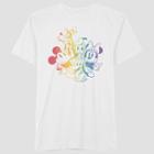 Pride Gender Inclusive Adult Disney Mickey Mouse & Friends Short Sleeve Graphic T-shirt - White