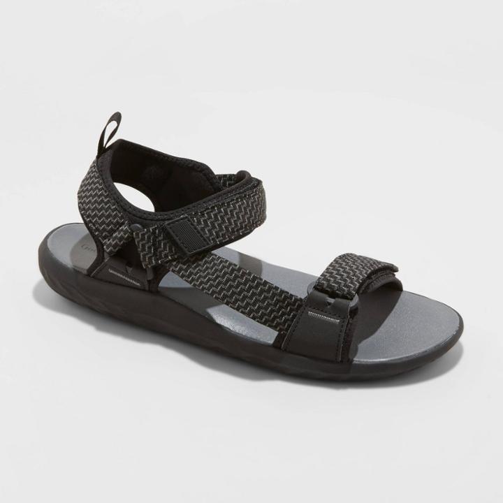 Men's Loyd Velcro Hiking Sandals - Goodfellow & Co Black