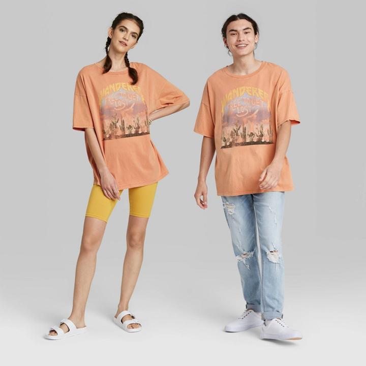 Short Sleeve Oversized T-shirt - Wild Fable