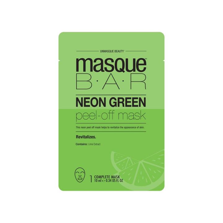 Masque Bar Neon Green Peel-off Mask