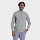 Men's Cozy 1/4 Zip Athletic Top - All In Motion Heathered Gray
