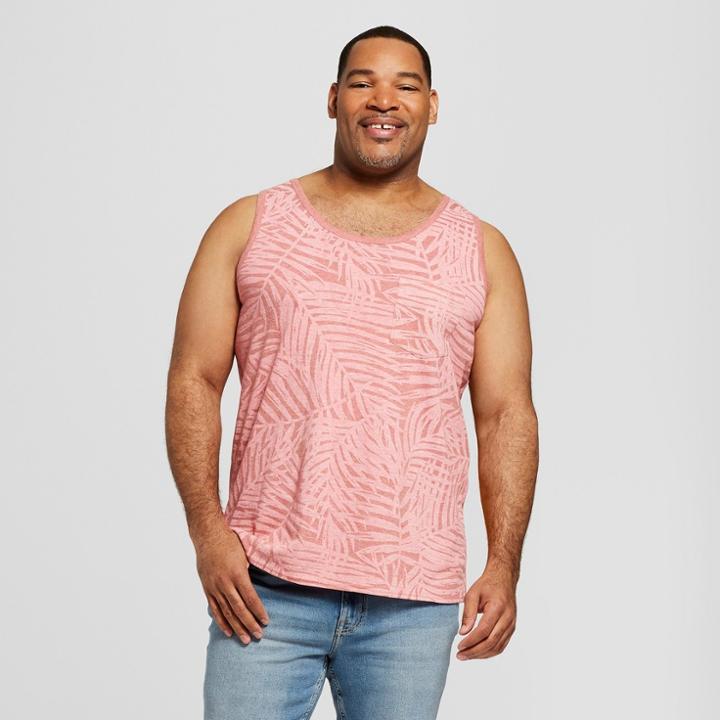 Men's Tall Floral Print Novelty Tank Top - Goodfellow & Co Cool
