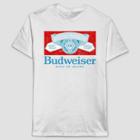 Men's Budweiser Short Sleeve Graphic T-shirt - White
