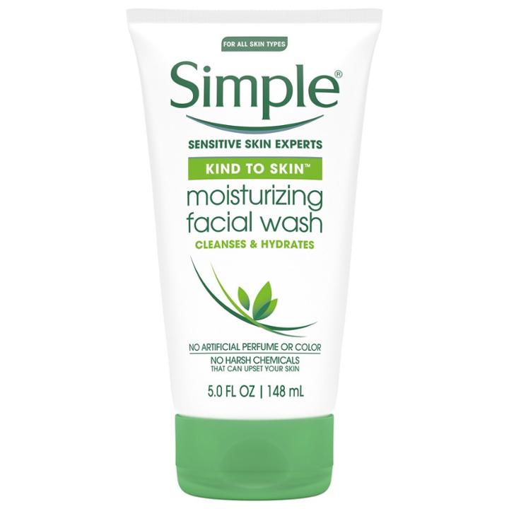 Target Unscented Simple Moisturizing Facial Wash