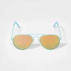 Girls' Aviator Sunglasses - Cat & Jack Turquoise
