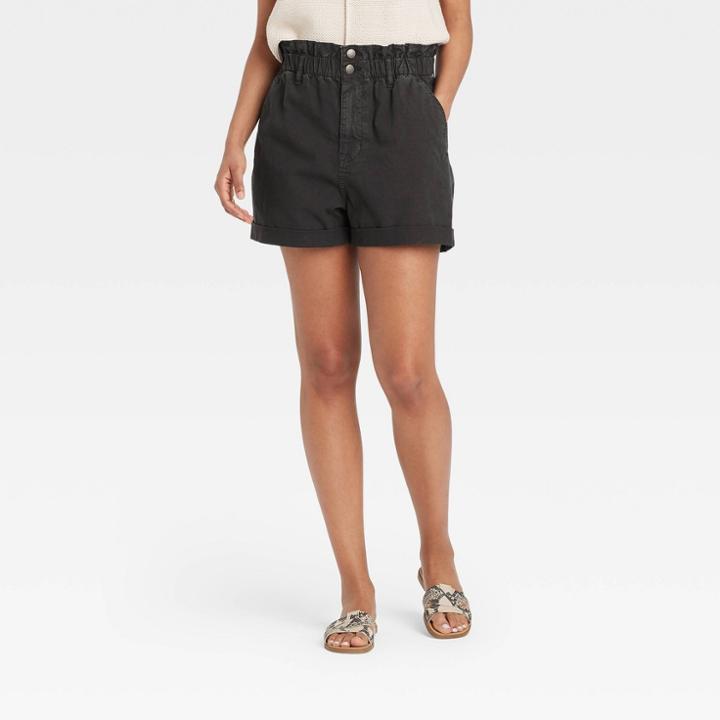 Women's High-rise Shorts - Universal Thread Gray