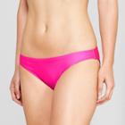 Women's Cheeky Bikini Bottom - Xhilaration Hot Pink