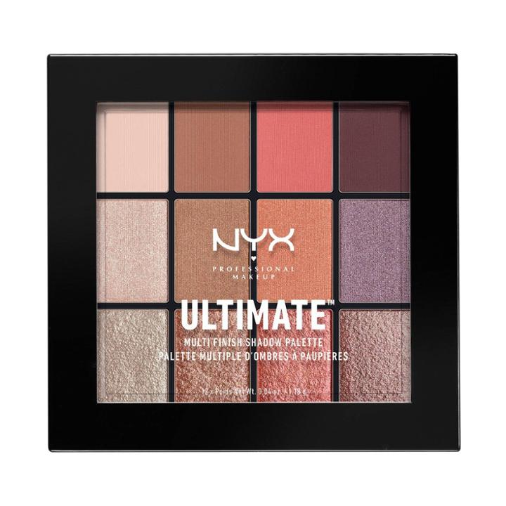 Nyx Professional Makeup Ultimate Shadow Palette Warm Rust - 0.46oz, Warm Red