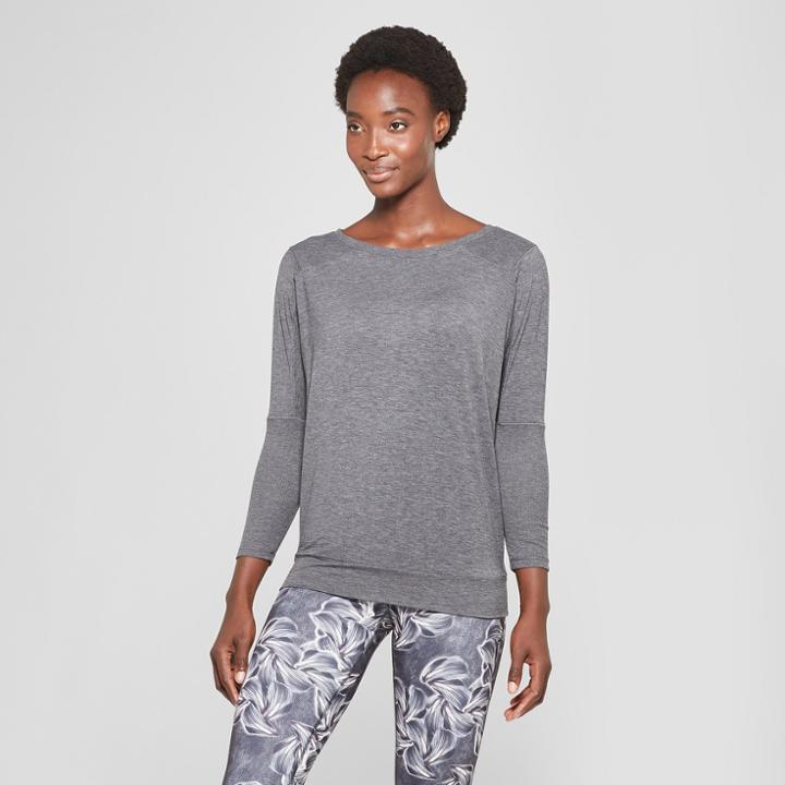 Women's Loose Active T-shirt - C9 Champion Black Heather