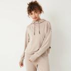 Women's Cozy Hooded Sweatshirt - Joylab Tan