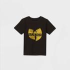Wu-tang Clan Petitetoddler Boys' Hip Wu Tang Short Sleeve T-shirt - Black