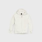 Girls' Sherpa Full Zip Hoodie Sweatshirt - All In Motion White